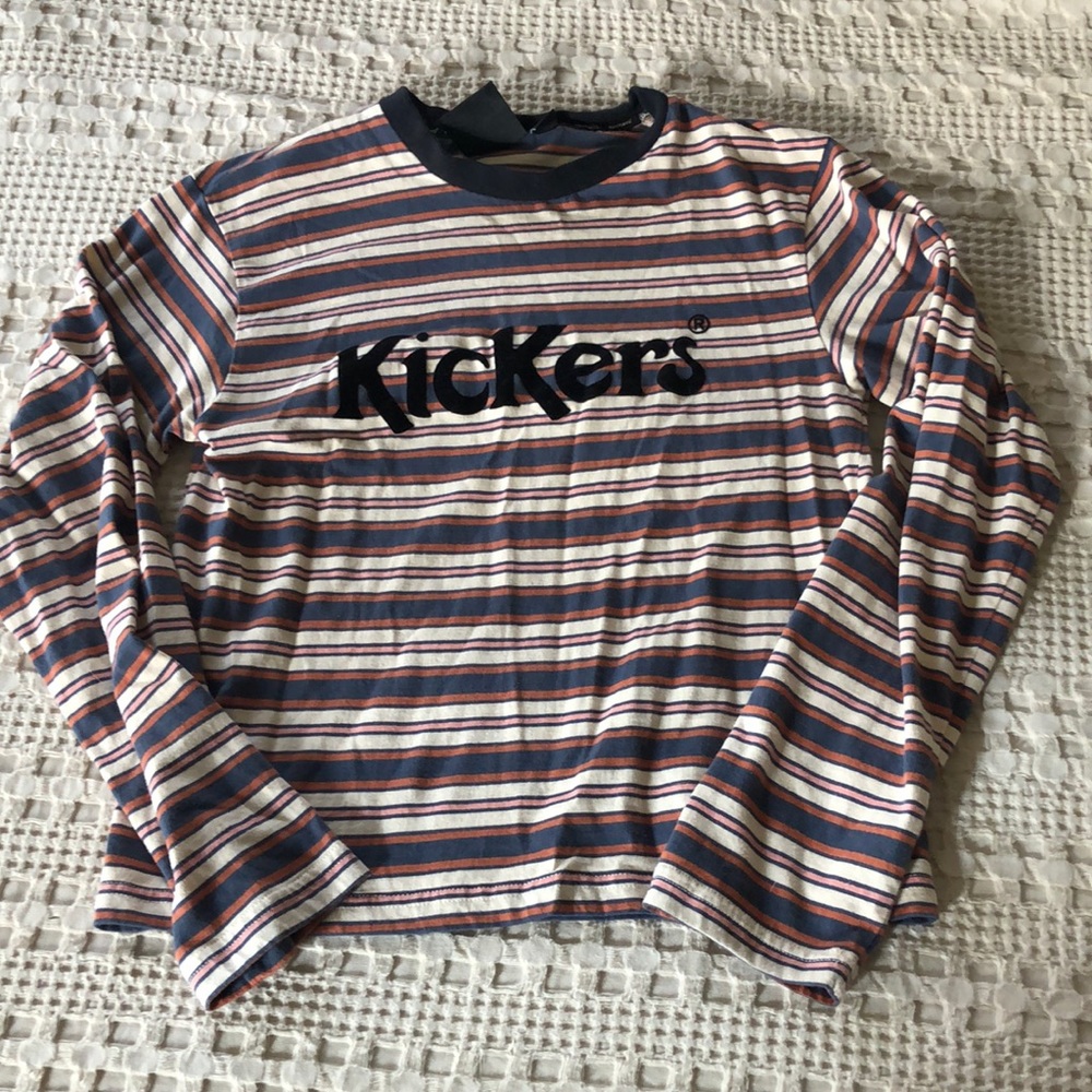 Kickers Long Sleeve Striped T-shirt